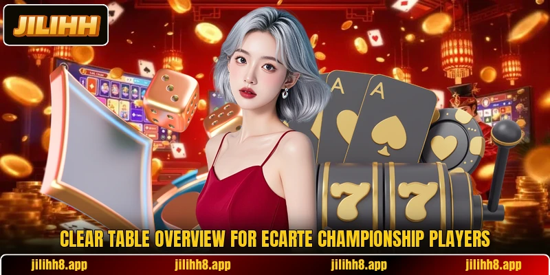 Clear table overview for Ecarte Championship players Clear table overview for Ecarte Championship players