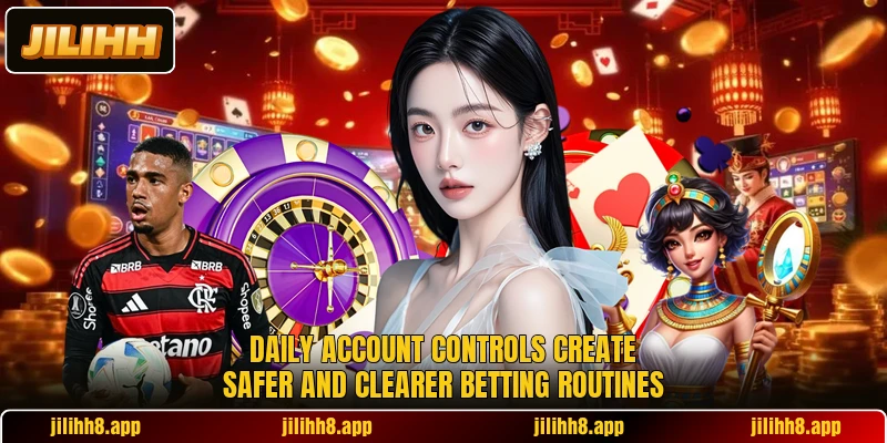Daily account controls create safer and clearer betting routines Daily account controls create safer and clearer betting routines