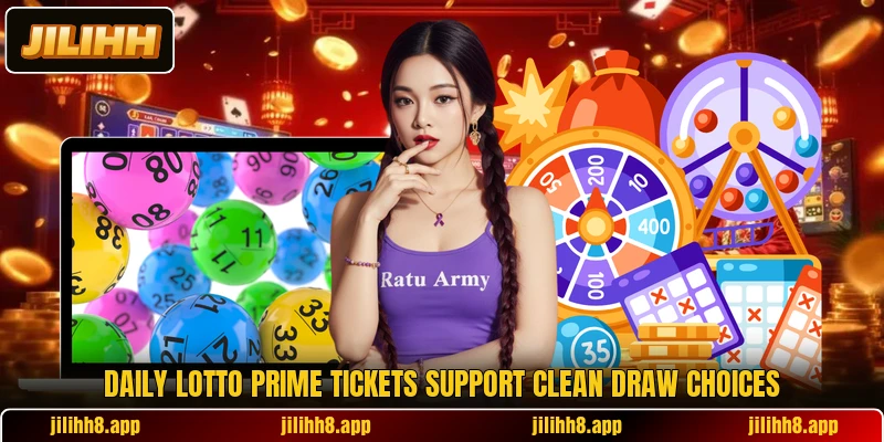 Daily Lotto Prime tickets support clean draw choices Daily Lotto Prime tickets support clean draw choices