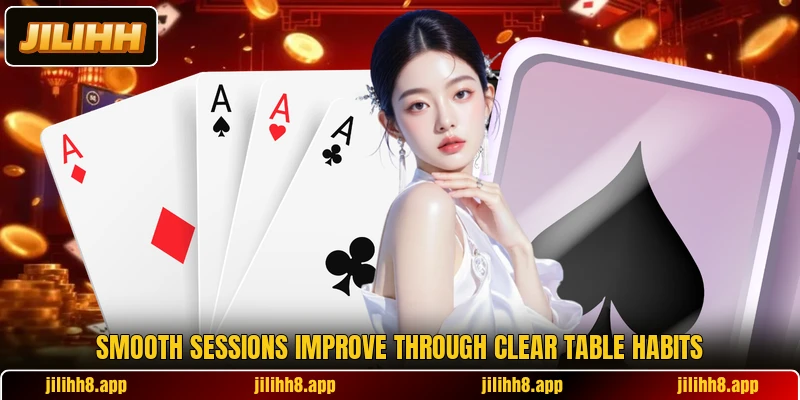 Smooth sessions improve through clear table habits Smooth sessions improve through clear table habits