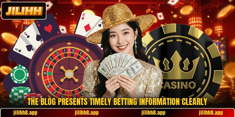 The blog presents timely betting information clearly The blog presents timely betting information clearly
